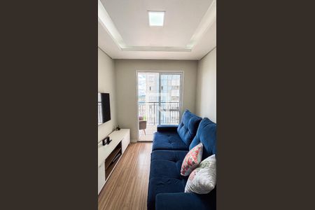 Sala - Sala de Jantar  de apartamento à venda com 2 quartos, 47m² em Vila Valparaíso, Santo André