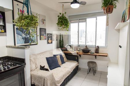 Sala de apartamento à venda com 1 quarto, 27m² em Cambuci, São Paulo