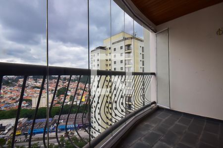 Varanda de apartamento à venda com 3 quartos, 110m² em Chácara Agrindus, Taboão da Serra