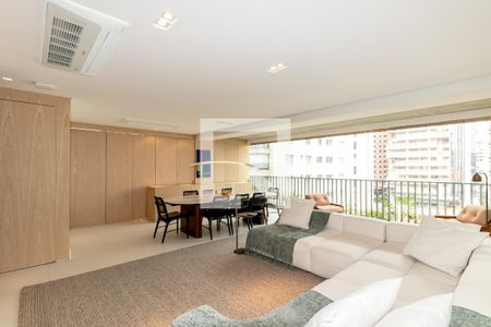 Sala de apartamento à venda com 2 quartos, 162m² em Vila Nova Conceição, São Paulo