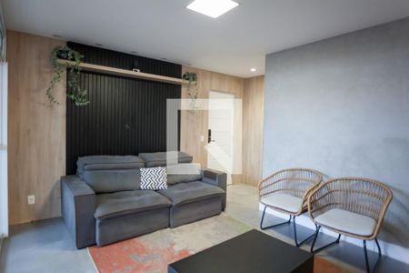 Sala de apartamento à venda com 3 quartos, 130m² em Alphaville - Lagoa dos Ingleses, Nova Lima