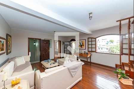 Sala 1 de casa à venda com 4 quartos, 367m² em Alto Caiçaras, Belo Horizonte