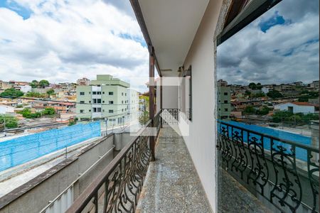 Varanda da Sala 1 de casa à venda com 4 quartos, 367m² em Alto Caiçaras, Belo Horizonte