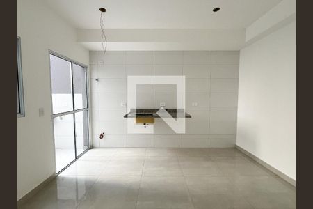 Sala/Cozinha de apartamento para alugar com 1 quarto, 49m² em Vila Mangalot, São Paulo