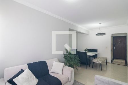 Sala de apartamento à venda com 3 quartos, 69m² em Jardim Santo André, Santo André