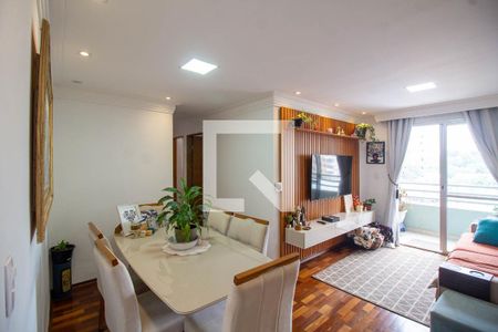 Sala de apartamento à venda com 3 quartos, 68m² em Jardim das Flores, Osasco