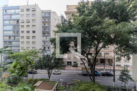 Vista do Apartamento de kitnet/studio para alugar com 3 quartos, 134m² em Higienópolis, São Paulo