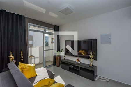 Sala de apartamento à venda com 2 quartos, 55m² em Buritis, Belo Horizonte