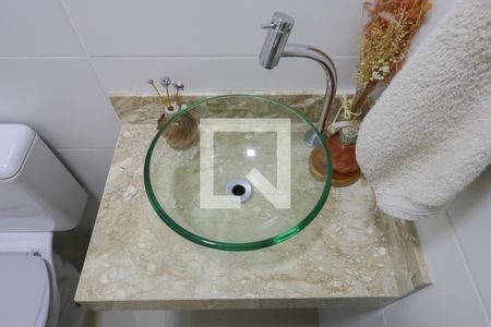 Lavabo de casa de condomínio à venda com 2 quartos, 95m² em Jardim Primavera (zona Norte), São Paulo