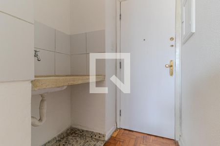 Cozinha de kitnet/studio para alugar com 1 quarto, 30m² em República, São Paulo