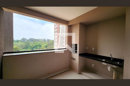 Varanda da Sala de apartamento à venda com 3 quartos, 105m² em Jardim do Lago, Jundiaí