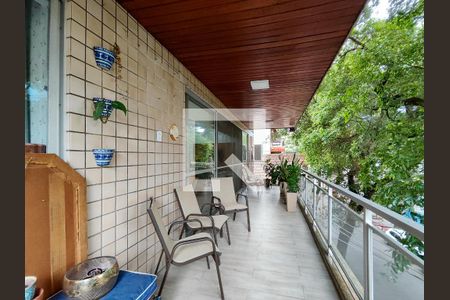 Varanda da Sala de apartamento à venda com 3 quartos, 126m² em Tijuca, Rio de Janeiro