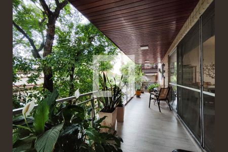 Varanda da Sala de apartamento à venda com 3 quartos, 126m² em Tijuca, Rio de Janeiro