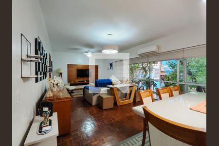 Sala de apartamento à venda com 3 quartos, 126m² em Tijuca, Rio de Janeiro