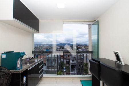 Varanda de apartamento à venda com 2 quartos, 55m² em Vila Sao Rafael, Guarulhos