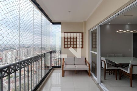 Varanda gourmet de apartamento à venda com 3 quartos, 91m² em Vila Maria Alta, São Paulo