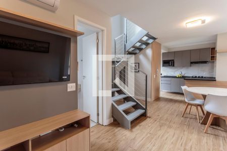 Sala  de apartamento à venda com 2 quartos, 97m² em Moema, São Paulo