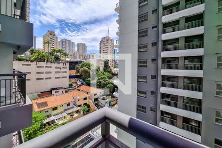 Vista de kitnet/studio à venda com 1 quarto, 21m² em Paraíso, São Paulo