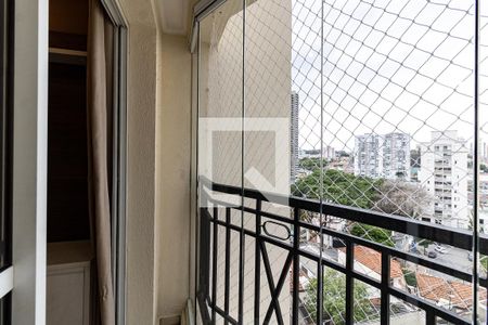 Varanda da Sala de apartamento à venda com 2 quartos, 56m² em Ipiranga, São Paulo