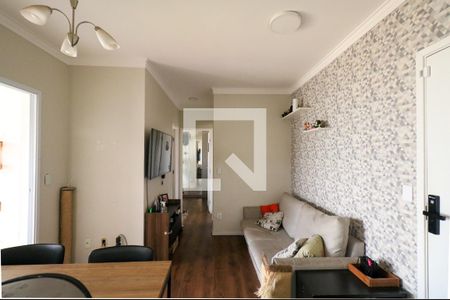 Sala de apartamento à venda com 2 quartos, 53m² em Santa Maria, São Caetano do Sul