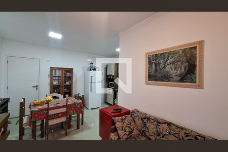 Sala de apartamento para alugar com 2 quartos, 70m² em Canto do Forte, Praia Grande