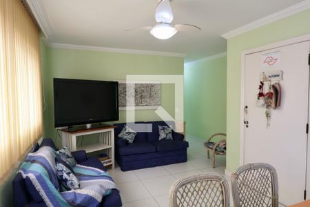 Sala de apartamento para alugar com 1 quarto, 98m² em Pitangueiras, Guarujá