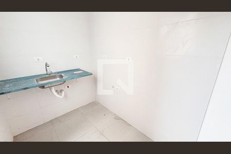 Sala / cozinha de apartamento à venda com 2 quartos, 46m² em Vila Príncipe de Gales, Santo André