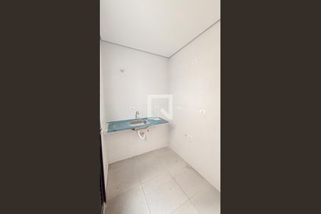 Sala / cozinha de apartamento à venda com 2 quartos, 46m² em Vila Príncipe de Gales, Santo André