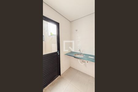 Sala / cozinha de apartamento à venda com 2 quartos, 46m² em Vila Príncipe de Gales, Santo André