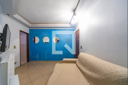 Sala de apartamento à venda com 2 quartos, 54m² em Vila Linda, Santo André