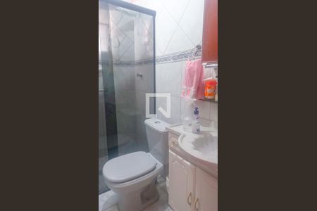 Banheiro de apartamento à venda com 2 quartos, 52m² em Riacho das Pedras, Contagem