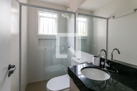 Banheiro Studio de kitnet/studio para alugar com 1 quarto, 25m² em Vila Joao Pessoa, Porto Alegre