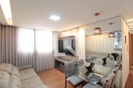 Sala de apartamento para alugar com 2 quartos, 60m² em Castelo, Belo Horizonte