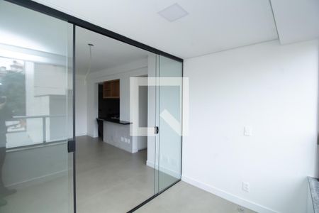 Varanda da Sala de apartamento à venda com 2 quartos, 66m² em Santo Antônio, Belo Horizonte