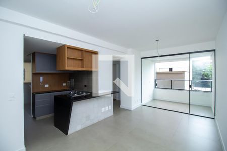 Sala  de apartamento à venda com 2 quartos, 66m² em Santo Antônio, Belo Horizonte