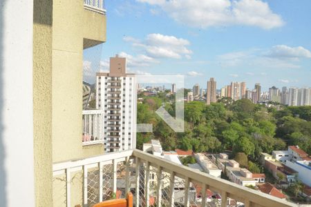 Varanda da Sala de apartamento à venda com 2 quartos, 52m² em Vila Príncipe de Gales, Santo André