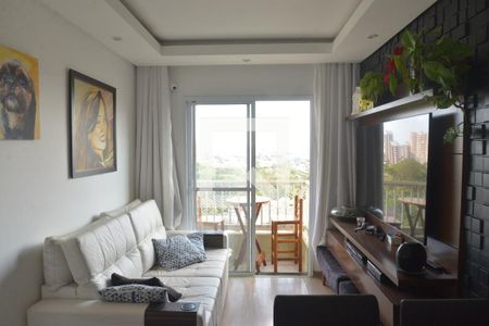 Sala de apartamento à venda com 2 quartos, 52m² em Vila Príncipe de Gales, Santo André