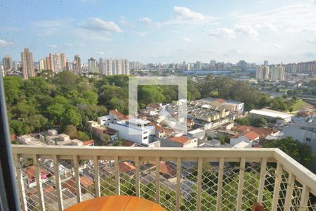 Varanda da Sala de apartamento à venda com 2 quartos, 52m² em Vila Príncipe de Gales, Santo André