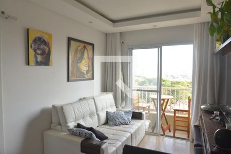 Sala de apartamento à venda com 2 quartos, 52m² em Vila Príncipe de Gales, Santo André