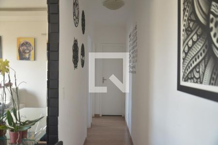 Corredor de apartamento à venda com 2 quartos, 52m² em Vila Príncipe de Gales, Santo André