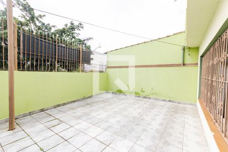 Varanda da Sala  de casa à venda com 3 quartos, 252m² em Parque Oratório, Santo André