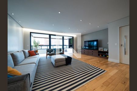 Sala de apartamento à venda com 3 quartos, 187m² em Vila Romana, São Paulo