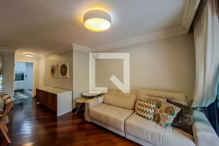 sala de apartamento para alugar com 4 quartos, 118m² em Chácara Klabin, São Paulo