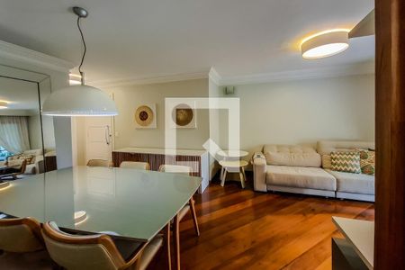 sala de apartamento para alugar com 4 quartos, 118m² em Chácara Klabin, São Paulo