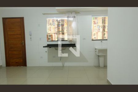 Sala/Cozinha de apartamento à venda com 2 quartos, 45m² em Vila Dalila, São Paulo