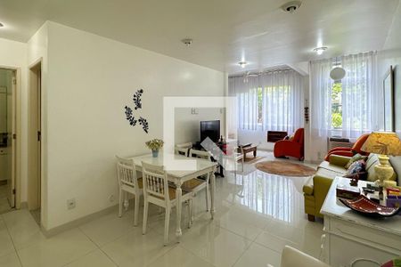 Sala de apartamento à venda com 1 quarto, 80m² em Leblon, Rio de Janeiro