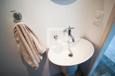 Lavabo de apartamento à venda com 1 quarto, 45m² em Indianópolis, São Paulo