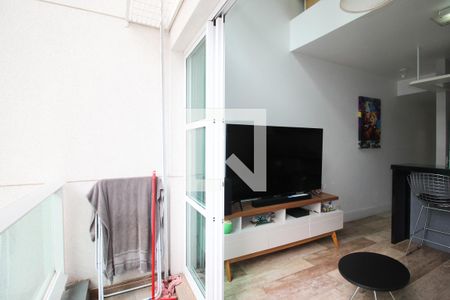 Varanda de apartamento à venda com 1 quarto, 45m² em Indianópolis, São Paulo