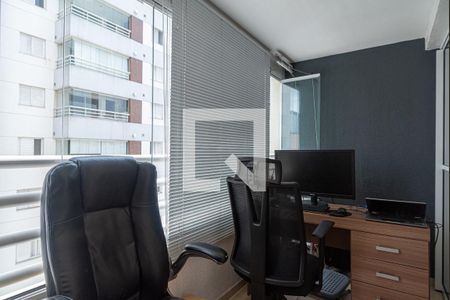 Varanda da Sala de apartamento à venda com 1 quarto, 38m² em Bela Vista, São Paulo