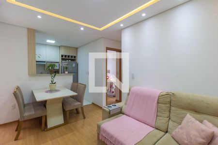 Sala de apartamento para alugar com 2 quartos, 39m² em Jansen, Gravataí